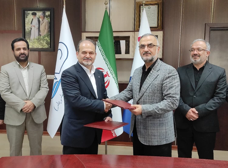 انعقاد قرارداد میان شرکت بورسی حفاری شمال و شرکت ملی حفاری ایران