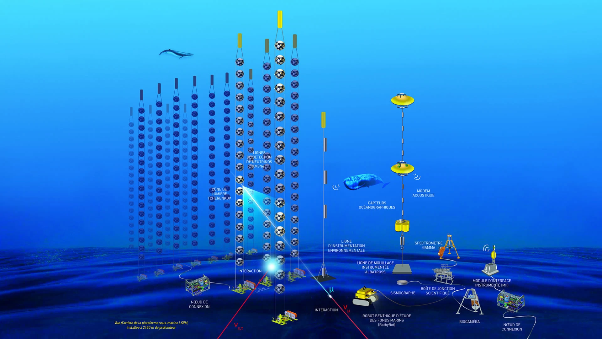 فرانسه آزمایشگاهی پیشرفته در عمق 1.5 مایلی زیر آب می سازد