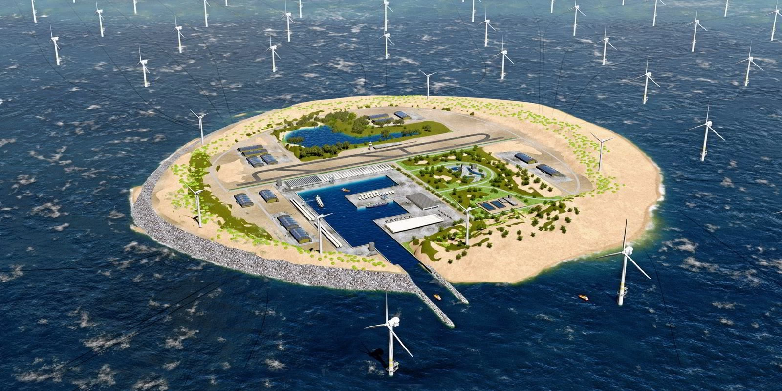جزایر مصنوعی تولید انرژی در اروپا