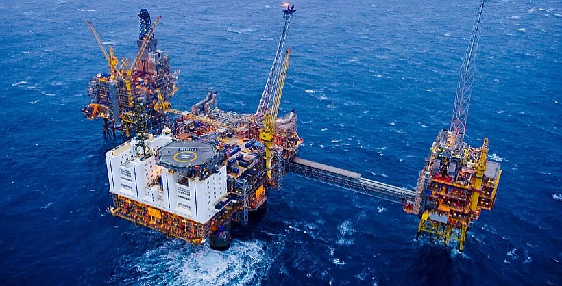 اکتشاف میدان نفت و گاز فراساحل در دریای شمال