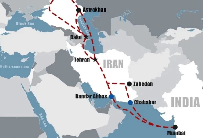 بررسی موانع توسعه کریدور شمال جنوب