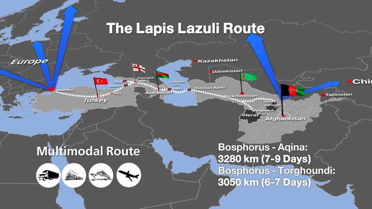 افغانستان با احیای راه لاجورد قصد رسیدن به اروپا را دارد
