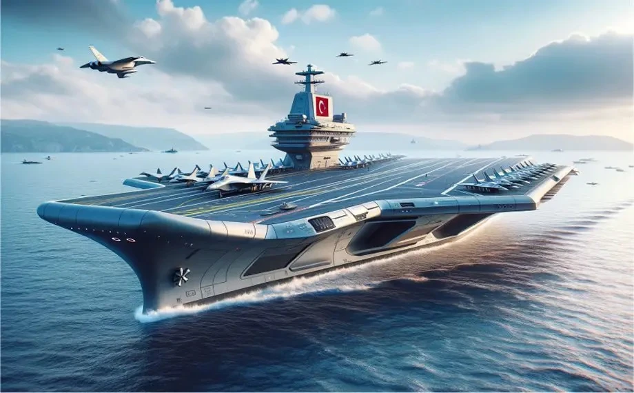 برنامه نیروی دریایی ترکیه برای ساخت ناو هواپیمابر
