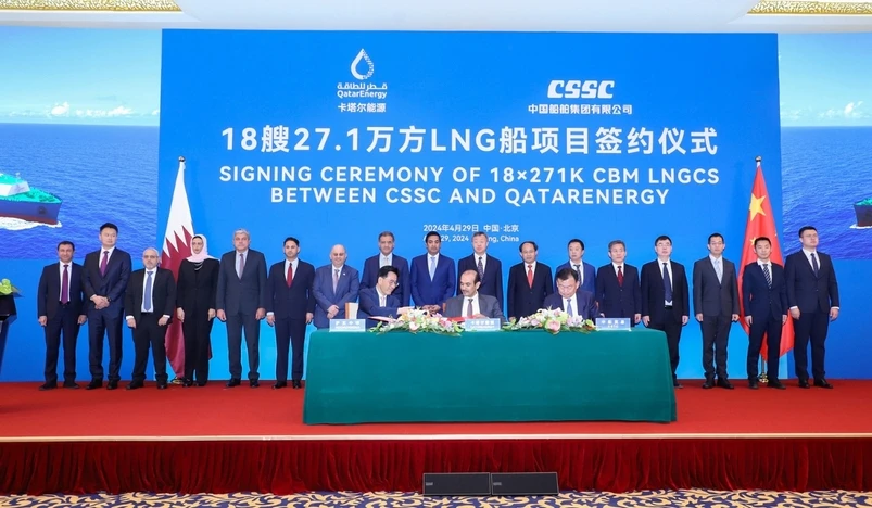 قطر انرژی 18 فروند کشتی LNG به کارخانجات کشتی سازی چین سفارش داد